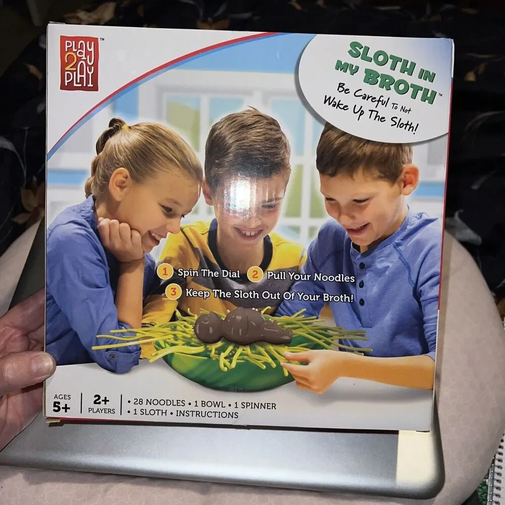 Sloth In My Broth, The Hilarious Game of Skill and Chance Play 2 Play New!